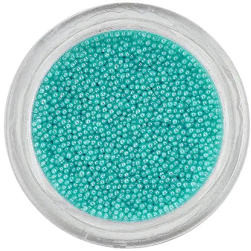 Perle decorative - bleu, 0,5mm